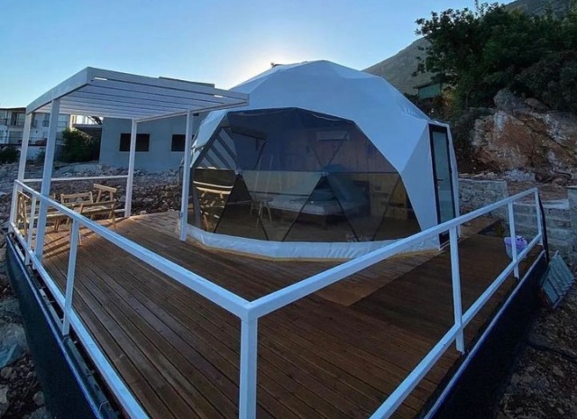 ANTALYA KAŞ - 3 adet 7 mt Glamping Tesisi